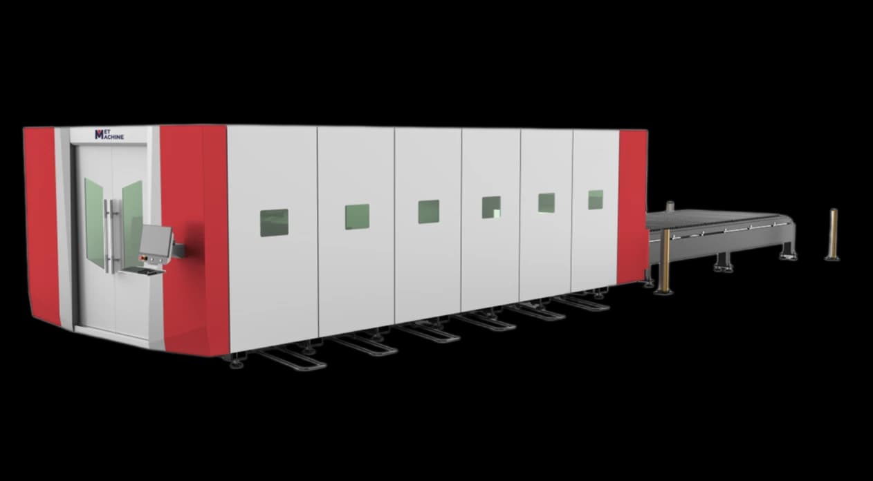 Оптоволоконный лазер MetMachine LCM-6020T Master 12000W — фото 2