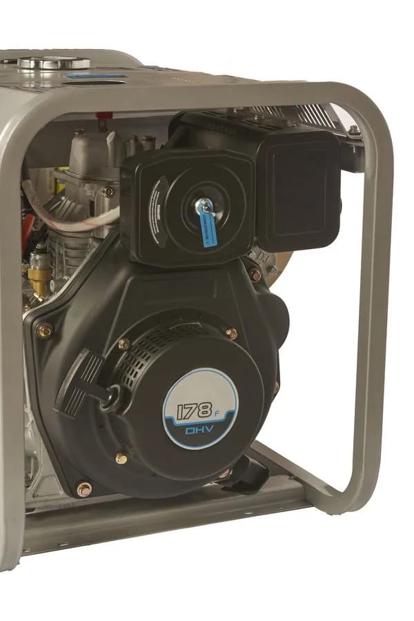 Генератор дизельный 2,8 кВт 220В 15 л с электростартером TOR KM3000D — фото 4